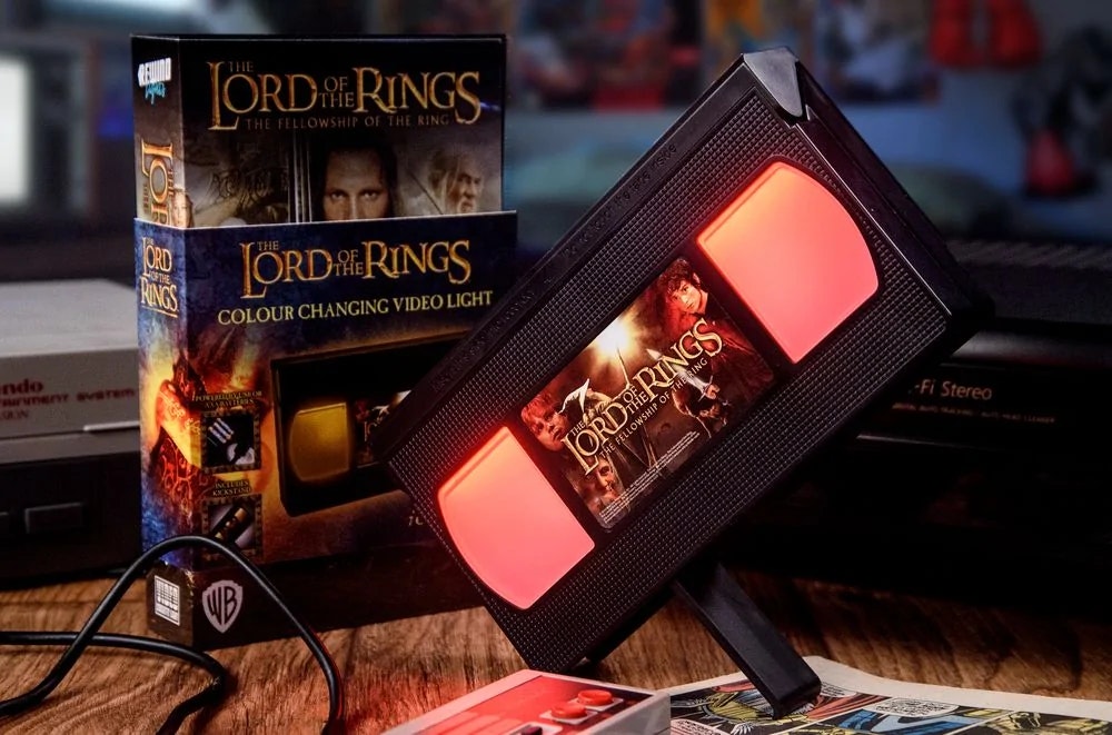 Lord Of The Rings Rewind VHS Lampe