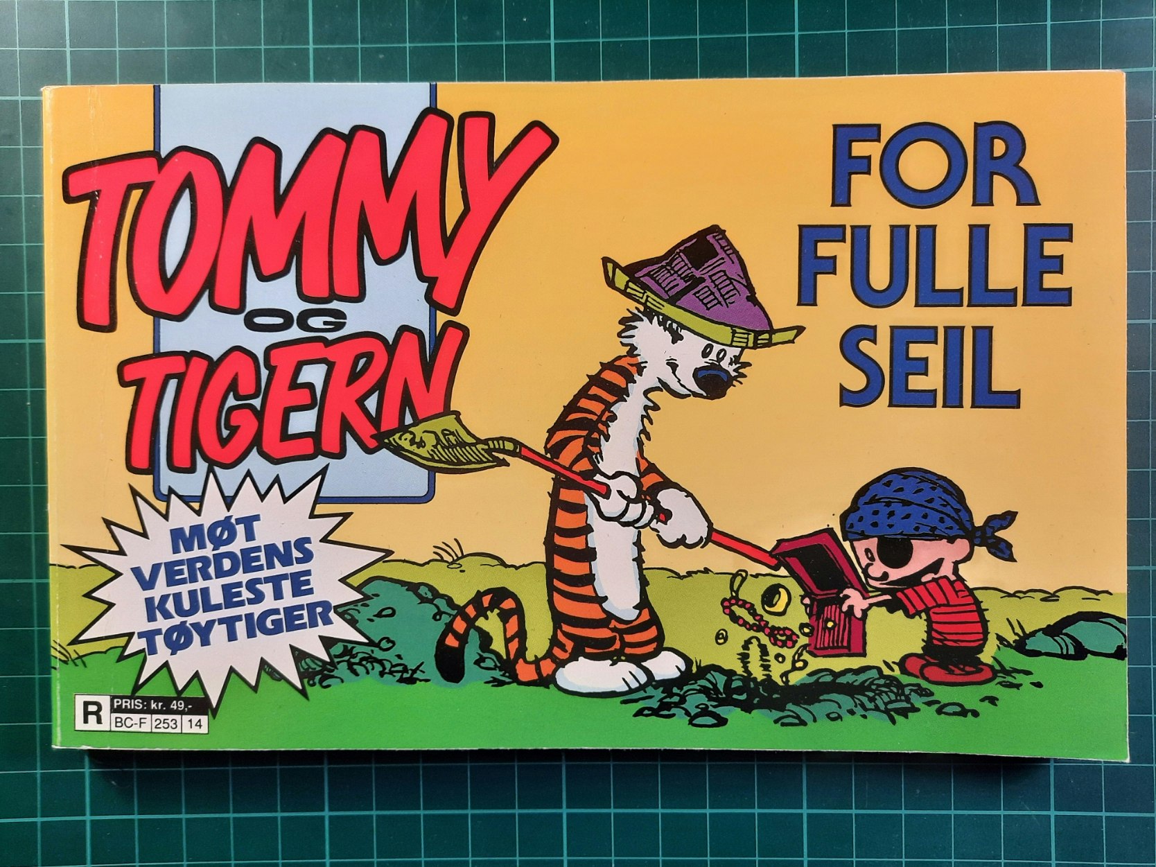 Tommy og Tigern Pocket 02 For fulle seil