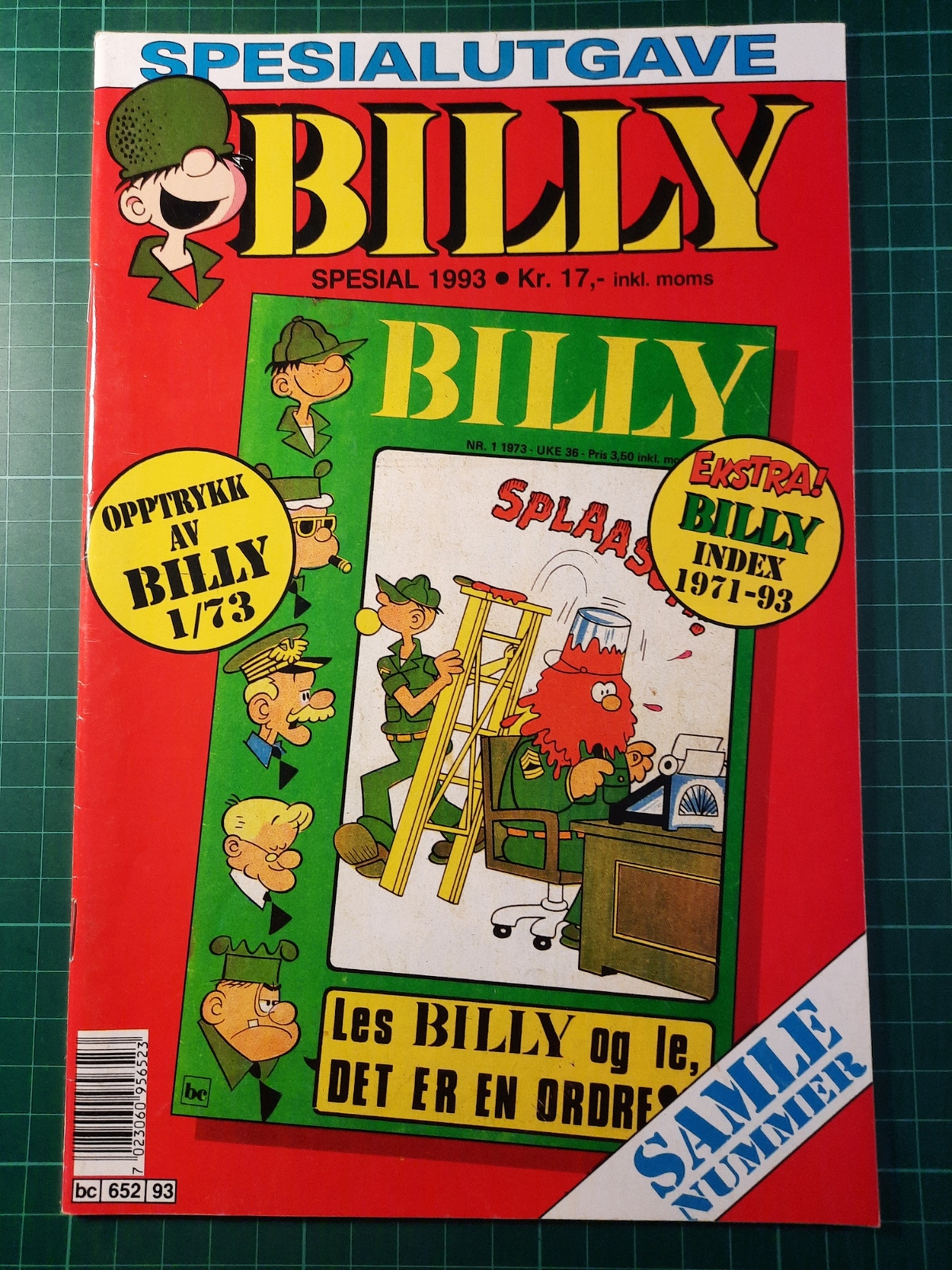 Billy spesial 1993 - Opptrykk av Billy 1/1973