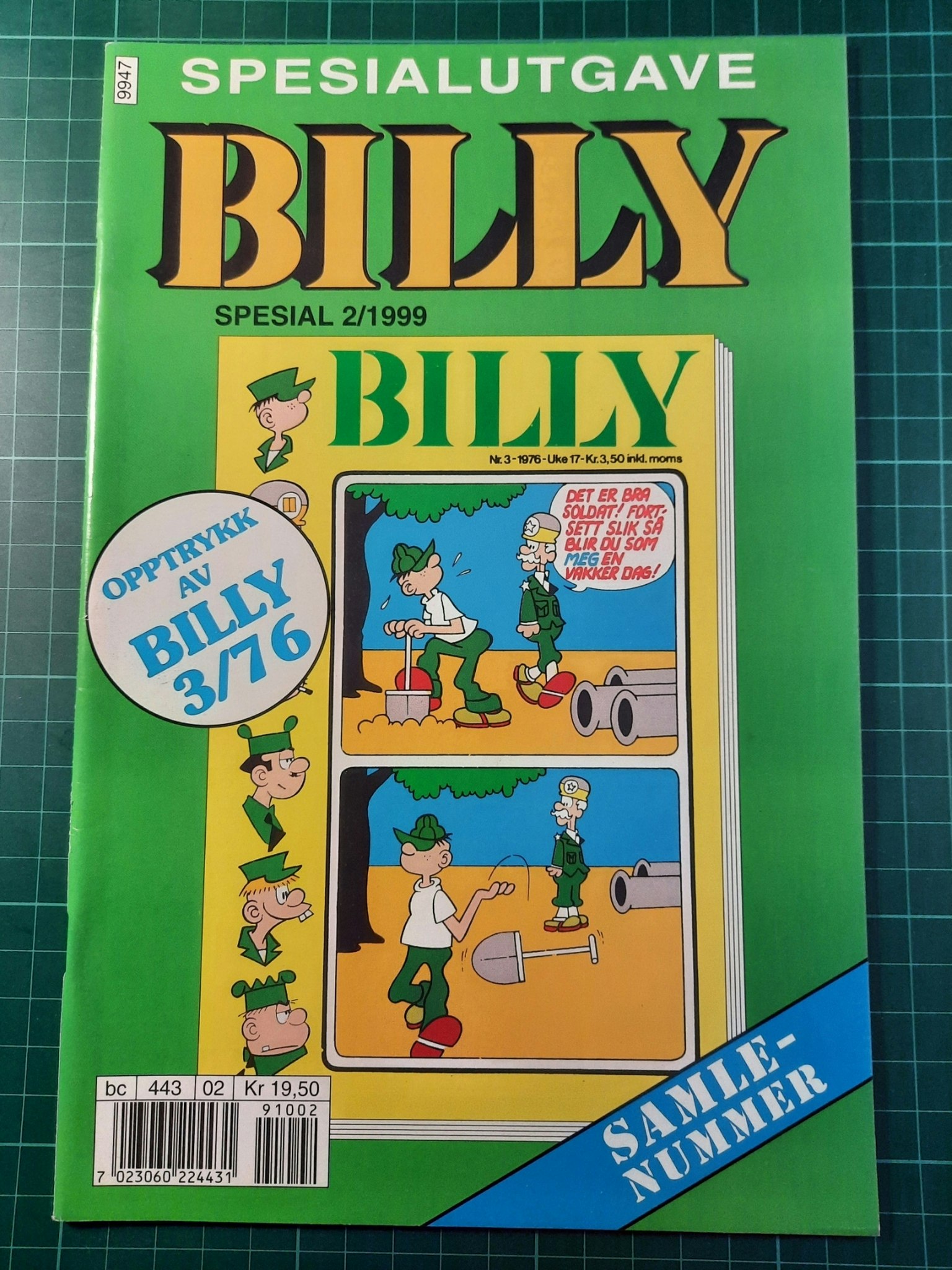 Billy spesial 1999 - 02 - Opptrykk av Billy 3/1976