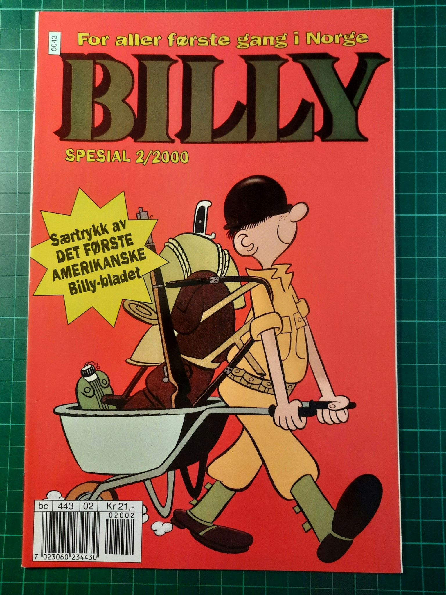 Billy spesial 2000 - 02 Særtrykk første Amerikanske Billy bladet