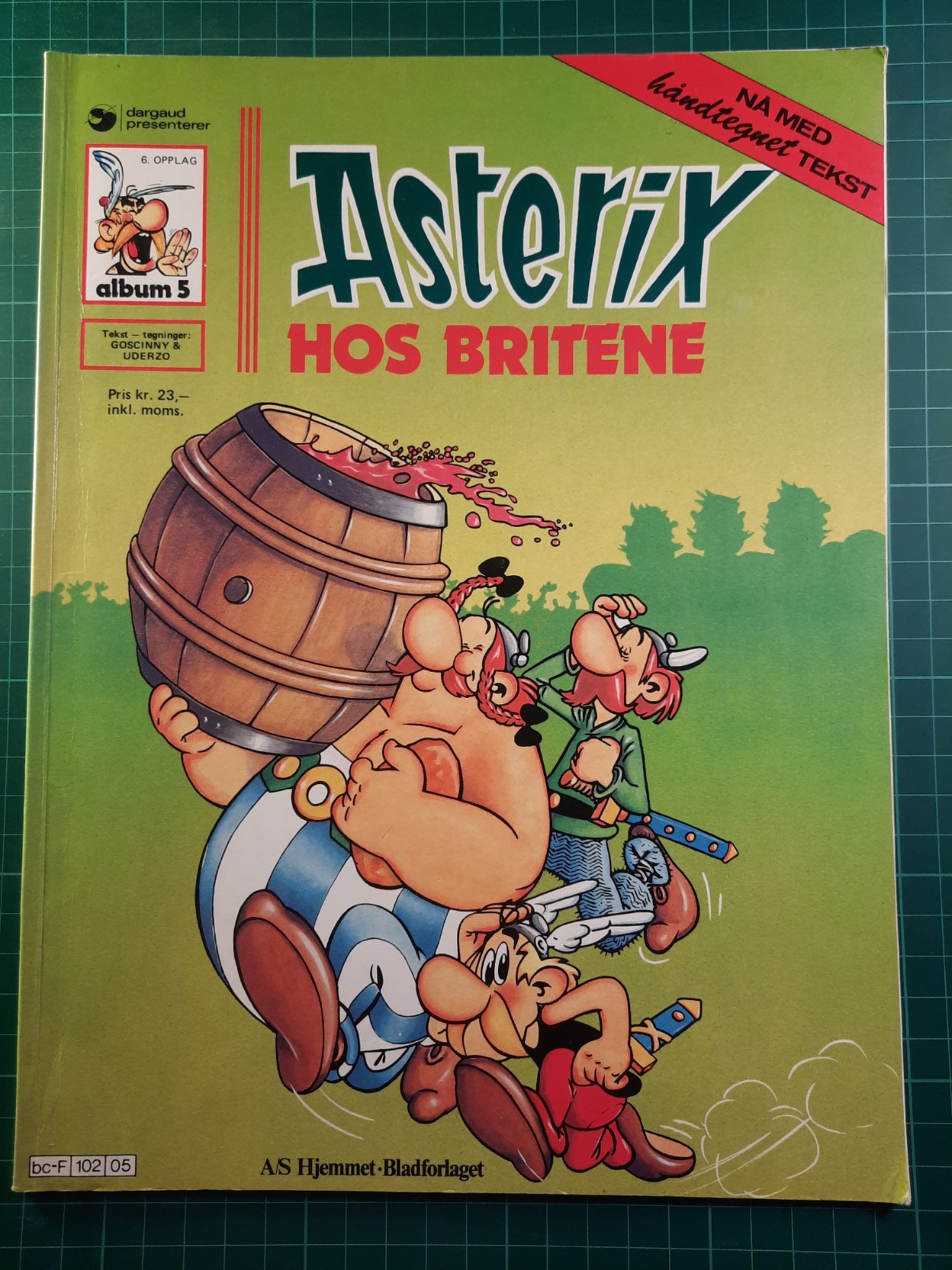 Asterix 05 Asterix hos britene