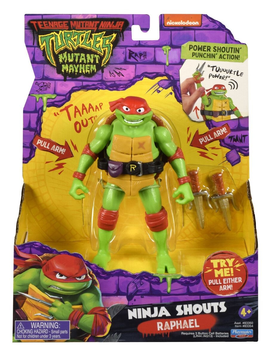 Turtles Mutant Mayhem Power Sounds Raphael