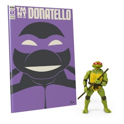 TNMT Action Figure & Comic Book Donatello