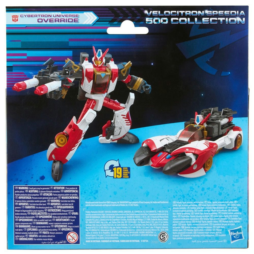 Transformers Generations Legacy Voyager Class Action Figure Velocitron Speedia 500 Collection: Cybertron Universe Override