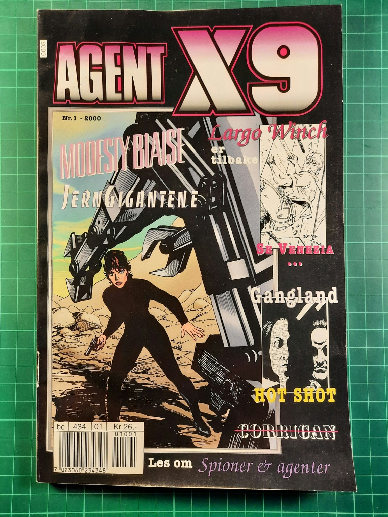 Agent X9 2000 - 01