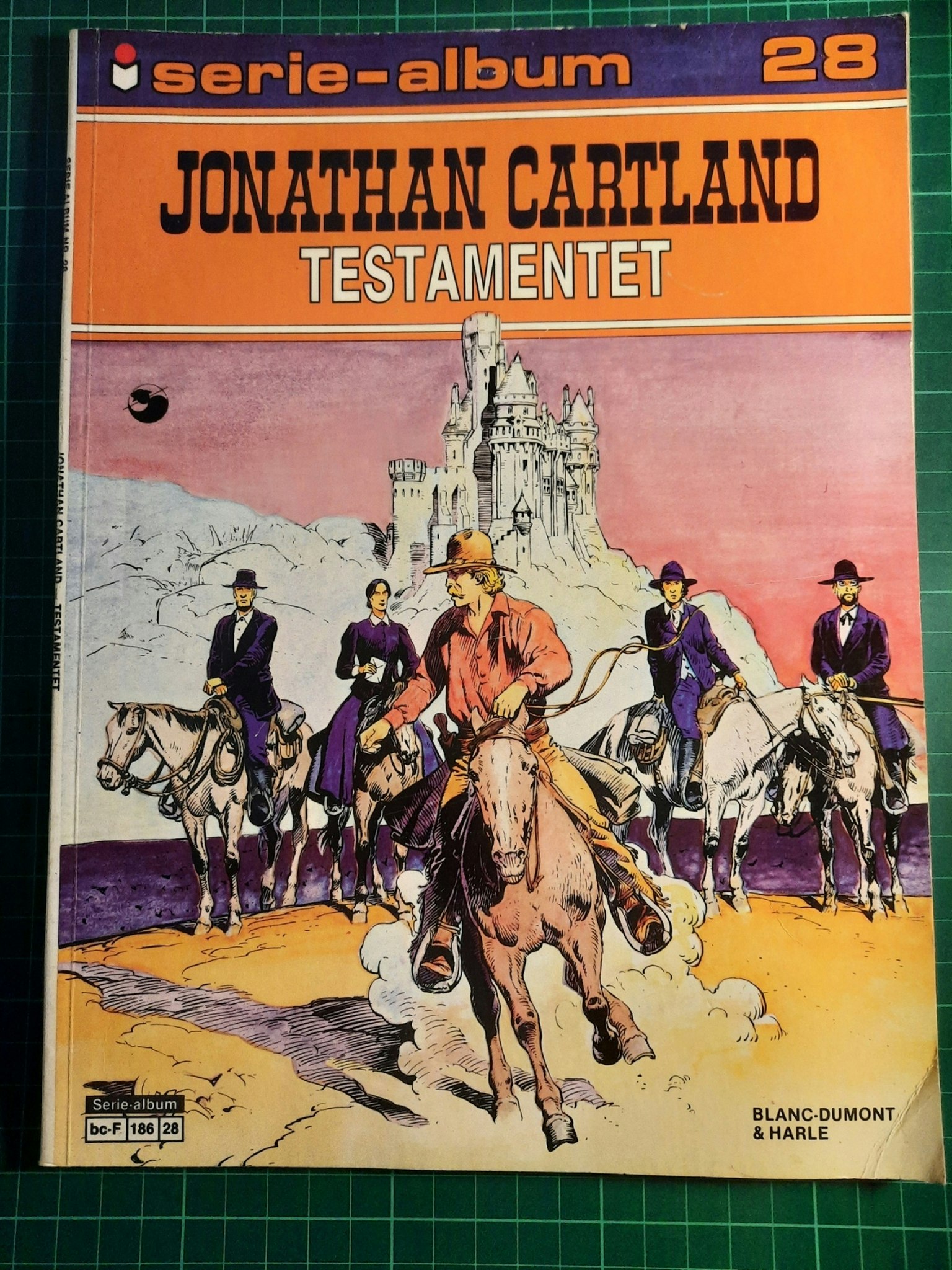 Serie-album 28 Jonathan Cartland testamentet