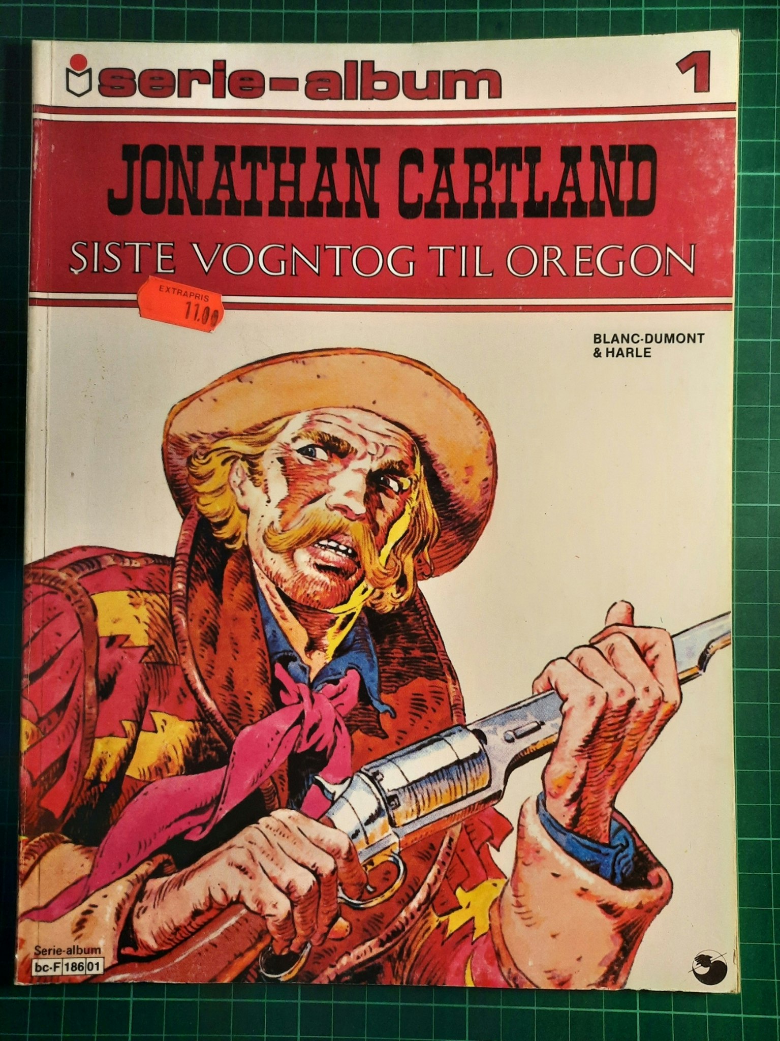 Serie-album 01 Jonathan Cartland siste vogntog til Oregon