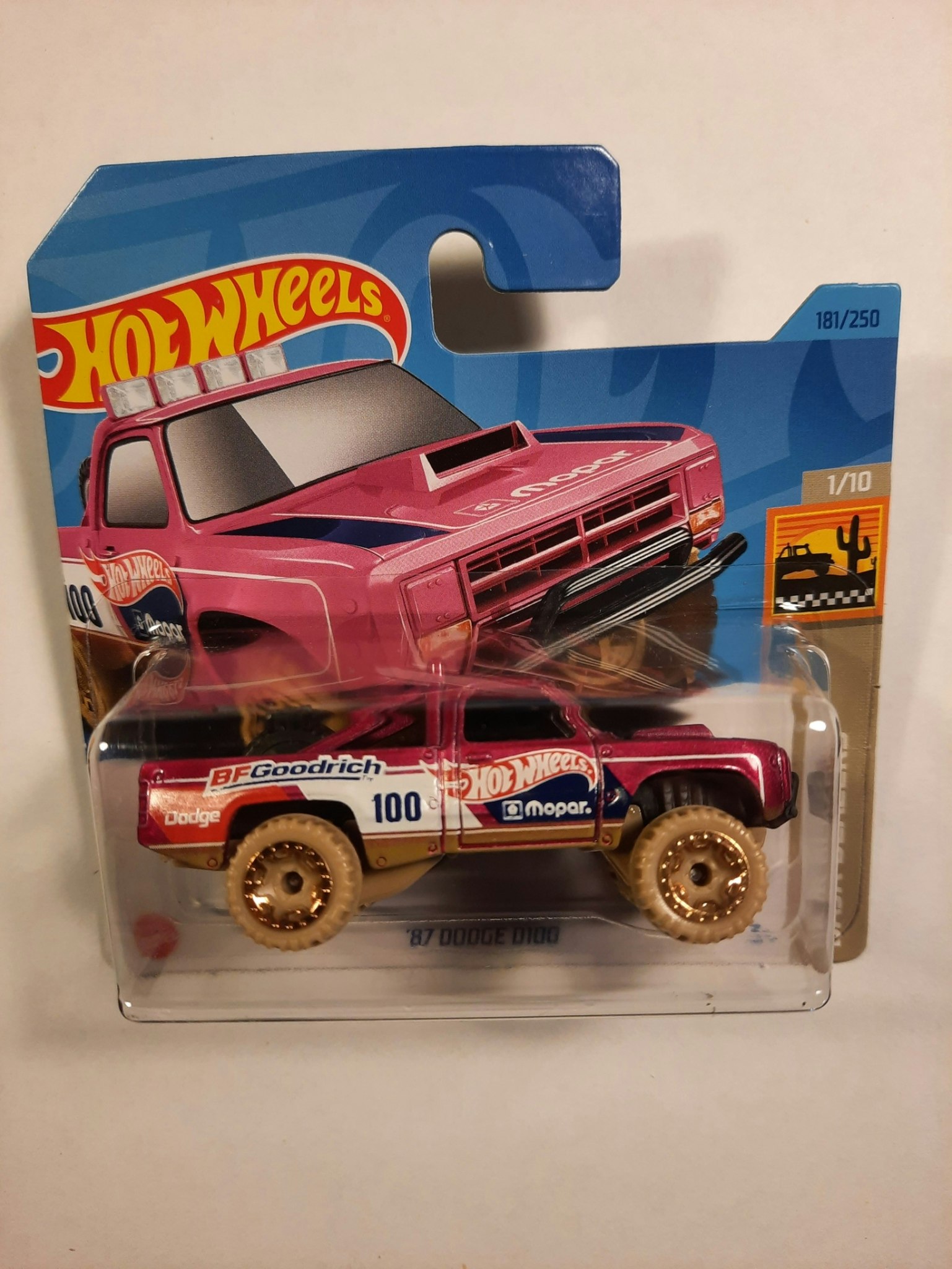 Dodge D100 1987 Rosa #181