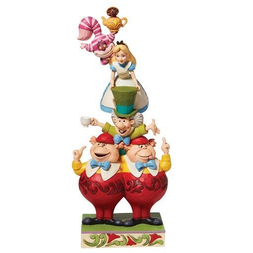 We're All Mad Here (Stacked Alice in Wonderland Figurine)