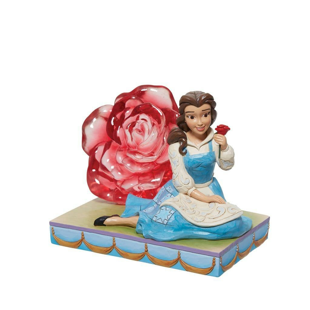 Belle with clear resin Rose