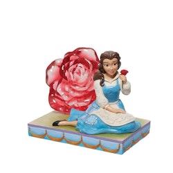 Belle with clear resin Rose