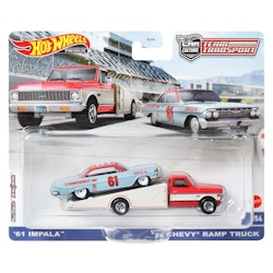 Team Transport #54 - 1961 Impala + 1972 Chevy Ramp truck