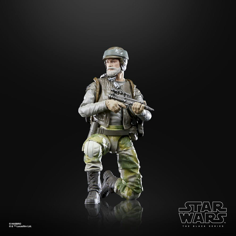 Star Wars 40th Anniversary Black Series Action Figure Rebel Commando (Episode VI)