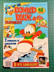 Donald Duck & Co 1993 - 11 m/samlerkort og brettspill