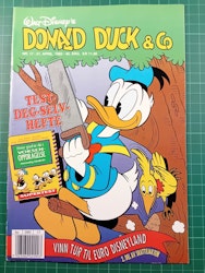 Donald Duck & Co 1992 - 17 m/håndbok hefte