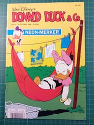 Donald Duck & Co 1990 - 41 m/neon klistremerker