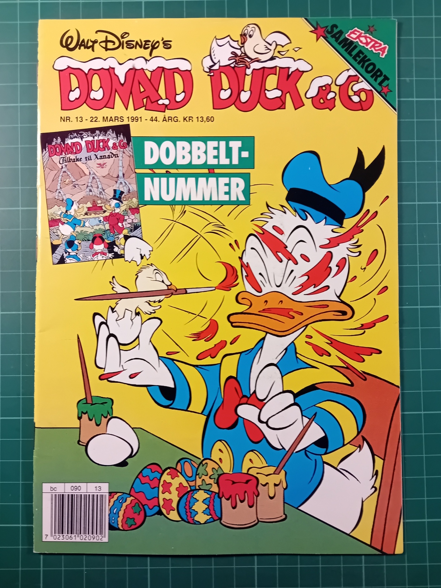 Donald Duck & Co 1991 - 13 m/samlerkort
