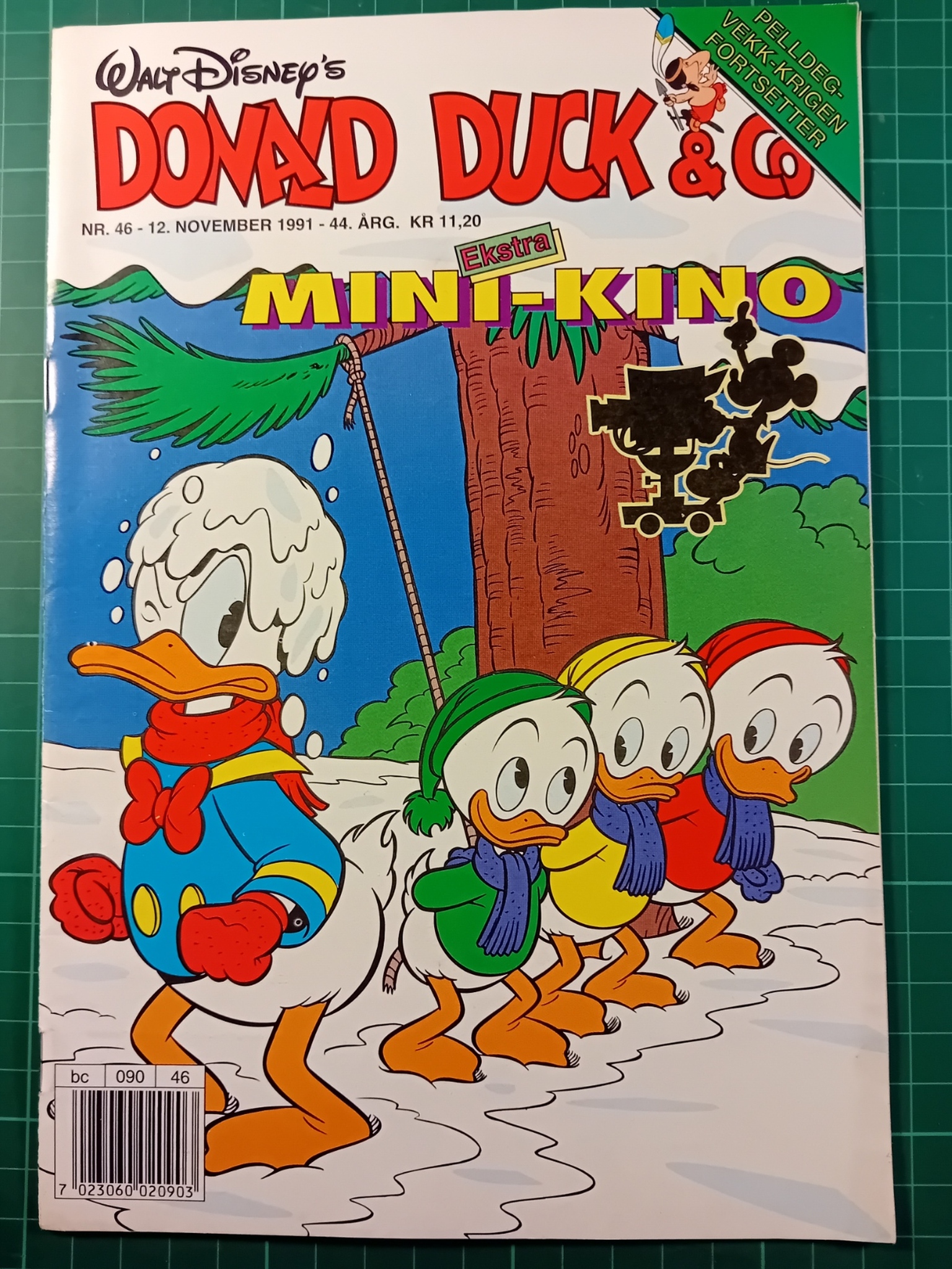 Donald Duck & Co 1991 - 46 m/samlerkort minikino