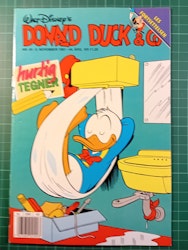 Donald Duck & Co 1991 - 45 m/samlerkort og hurtigtegner