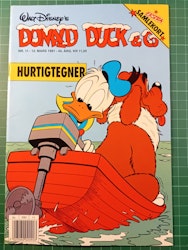 Donald Duck & Co 1991 - 11 m/samlerkort hurtigtegner
