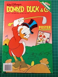 Donald Duck & Co 1991 - 40 m/samlerkort og poster