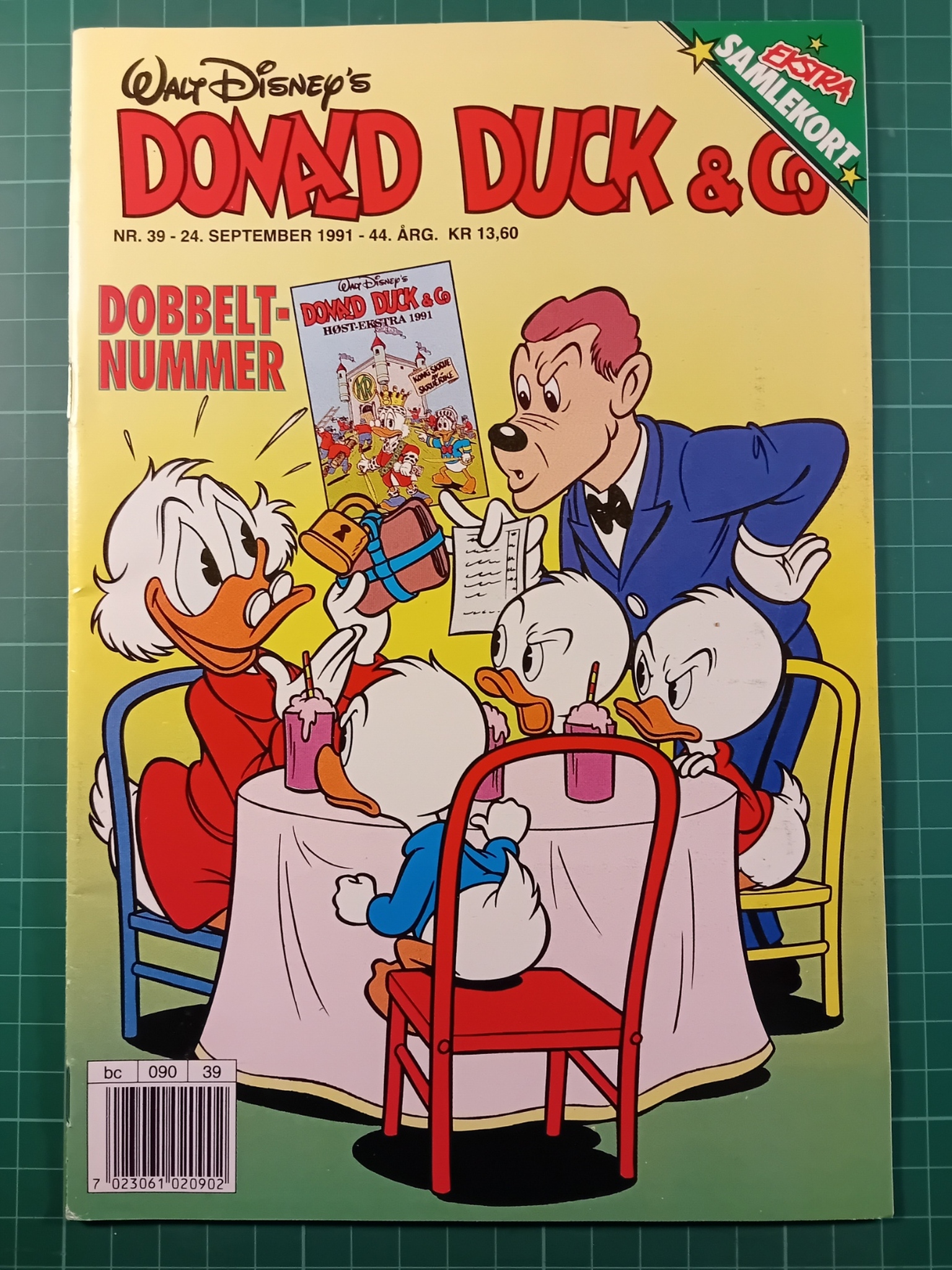 Donald Duck & Co 1991 - 39 m/samlerkort og samlerboks