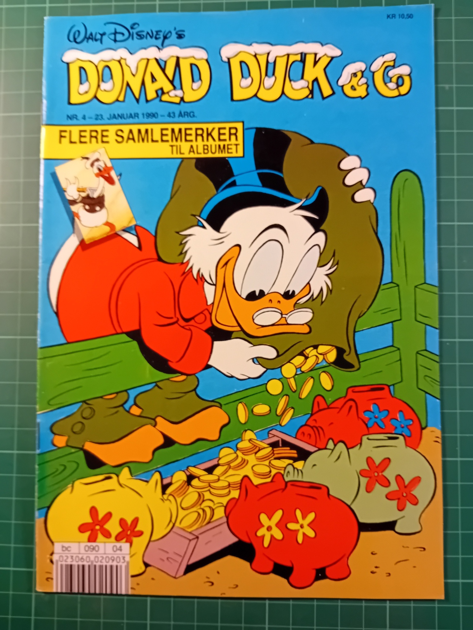 Donald Duck & Co 1990 - 04 m/samlermerke