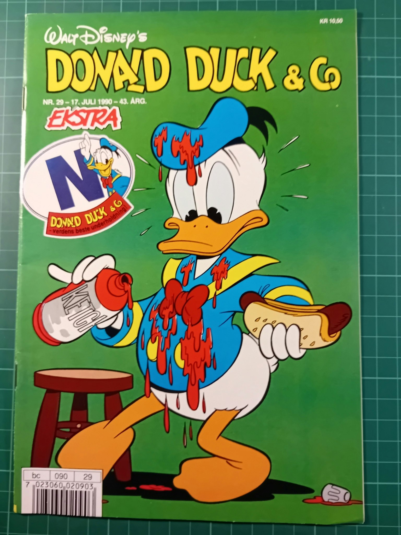 Donald Duck & Co 1990 - 29 N-merke for bil