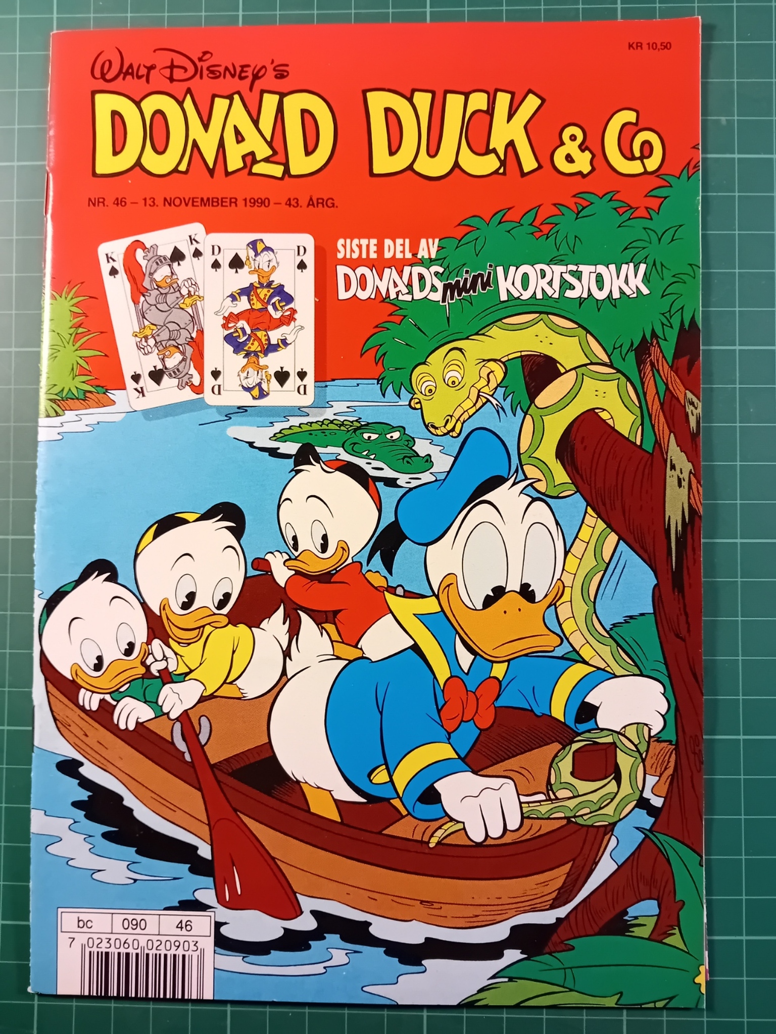 Donald Duck & Co 1990 - 46 m/kortstokk
