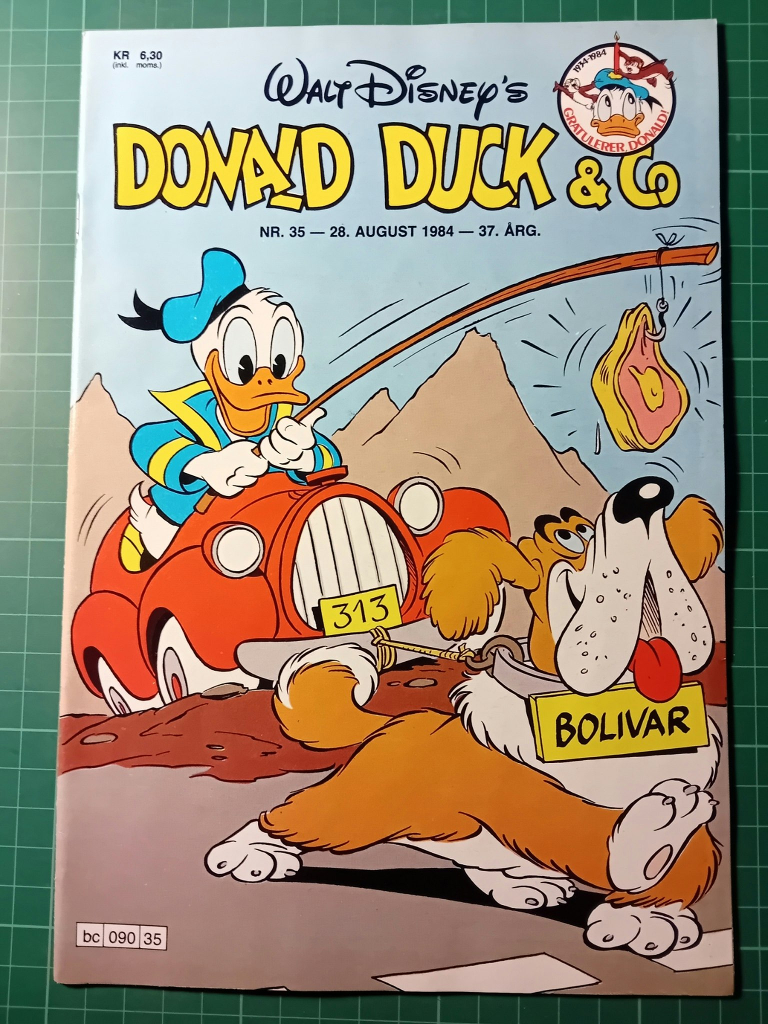 Donald Duck & Co 1984 - 35 m/strykemerker
