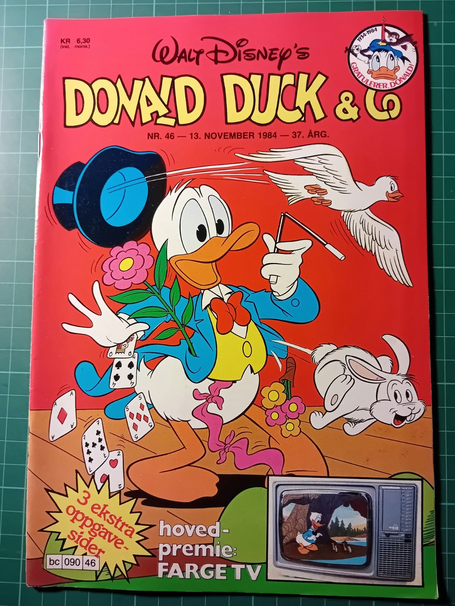 Donald Duck & Co 1984 - 46 m/Egelo trylle triks