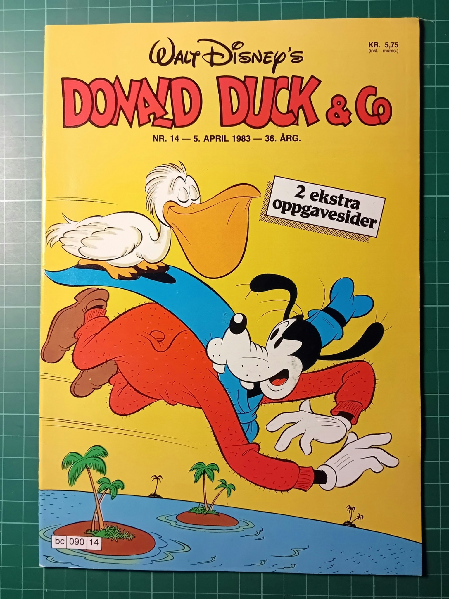 Donald Duck & Co 1983 - 14 m/byggesett fjellhytte