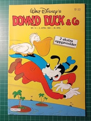 Donald Duck & Co 1983 - 14 m/byggesett fjellhytte