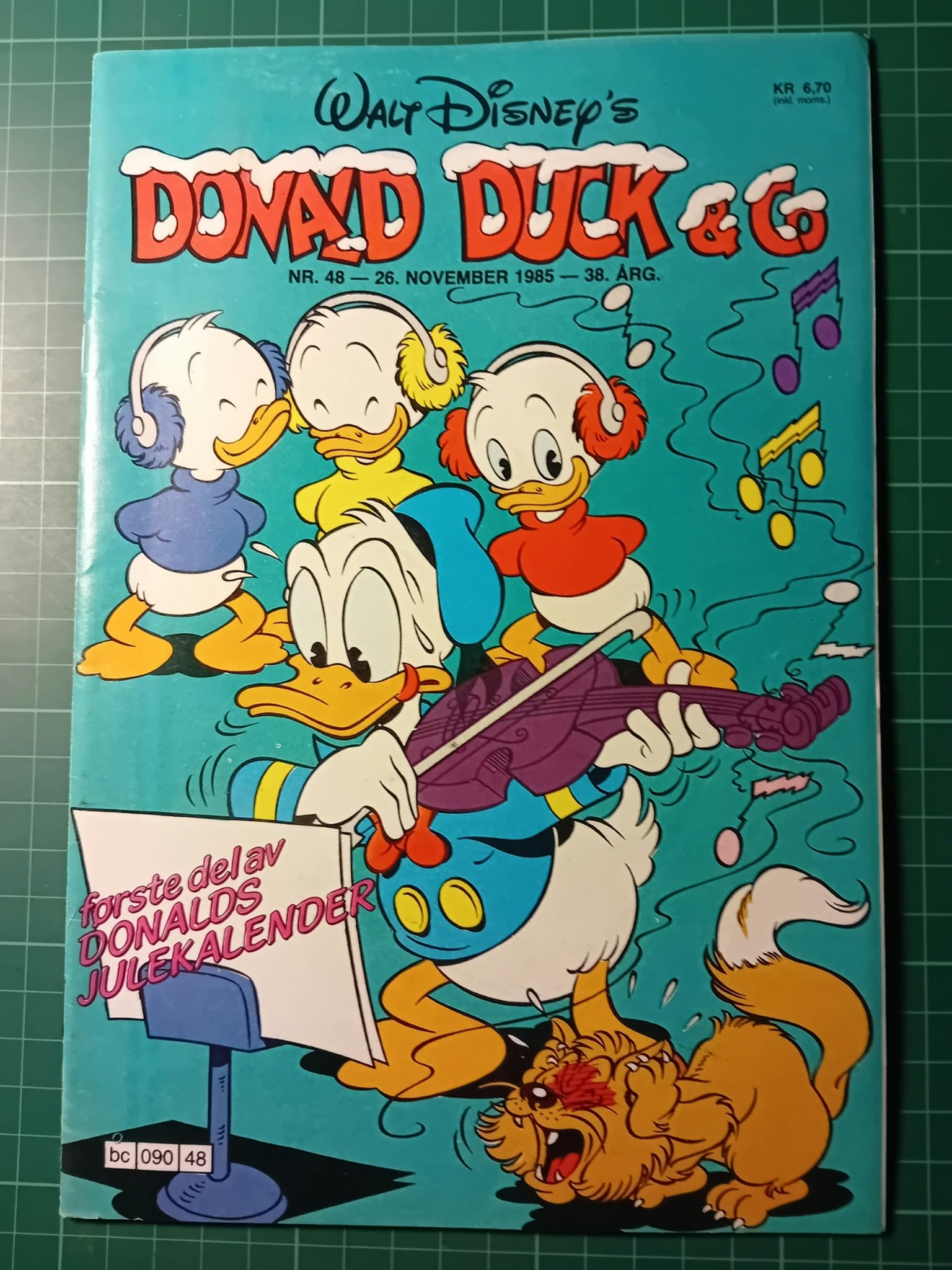 Donald Duck & Co 1985 - 48 m/julekalender