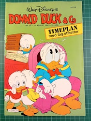 Donald Duck & Co 1986 - 33 m/timeplan