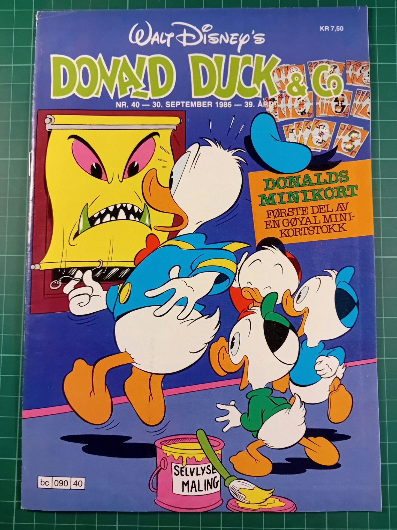 Donald Duck & Co 1986 - 40 m/kortstokk