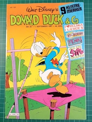 Donald Duck & Co 1987 - 36 m/klistremerker
