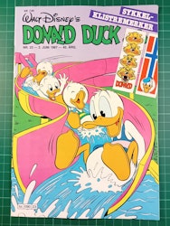 Donald Duck & Co 1987 - 23 m/klistremerker