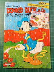 Donald Duck & Co 1988 - 18 m/tattoo merker
