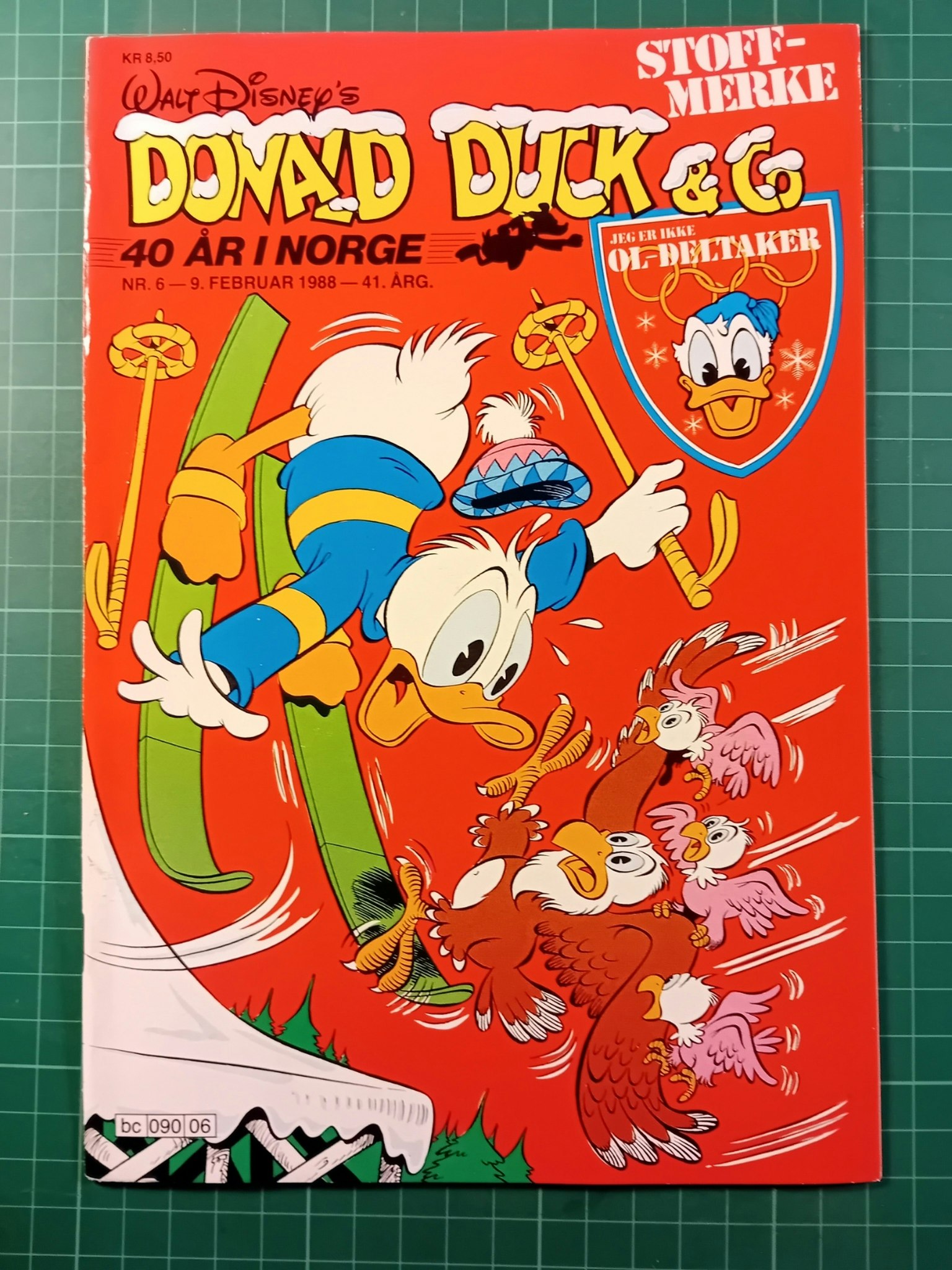 Donald Duck & Co 1988 - 06 m/stoffmerke