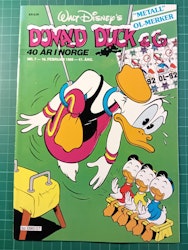 Donald Duck & Co 1988 - 07 m/klistremerker