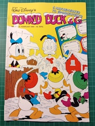 Donald Duck & Co 1989 - 07 m/klistremerker