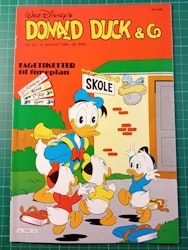 Donald Duck & Co 1989 - 33 m/klistremerker