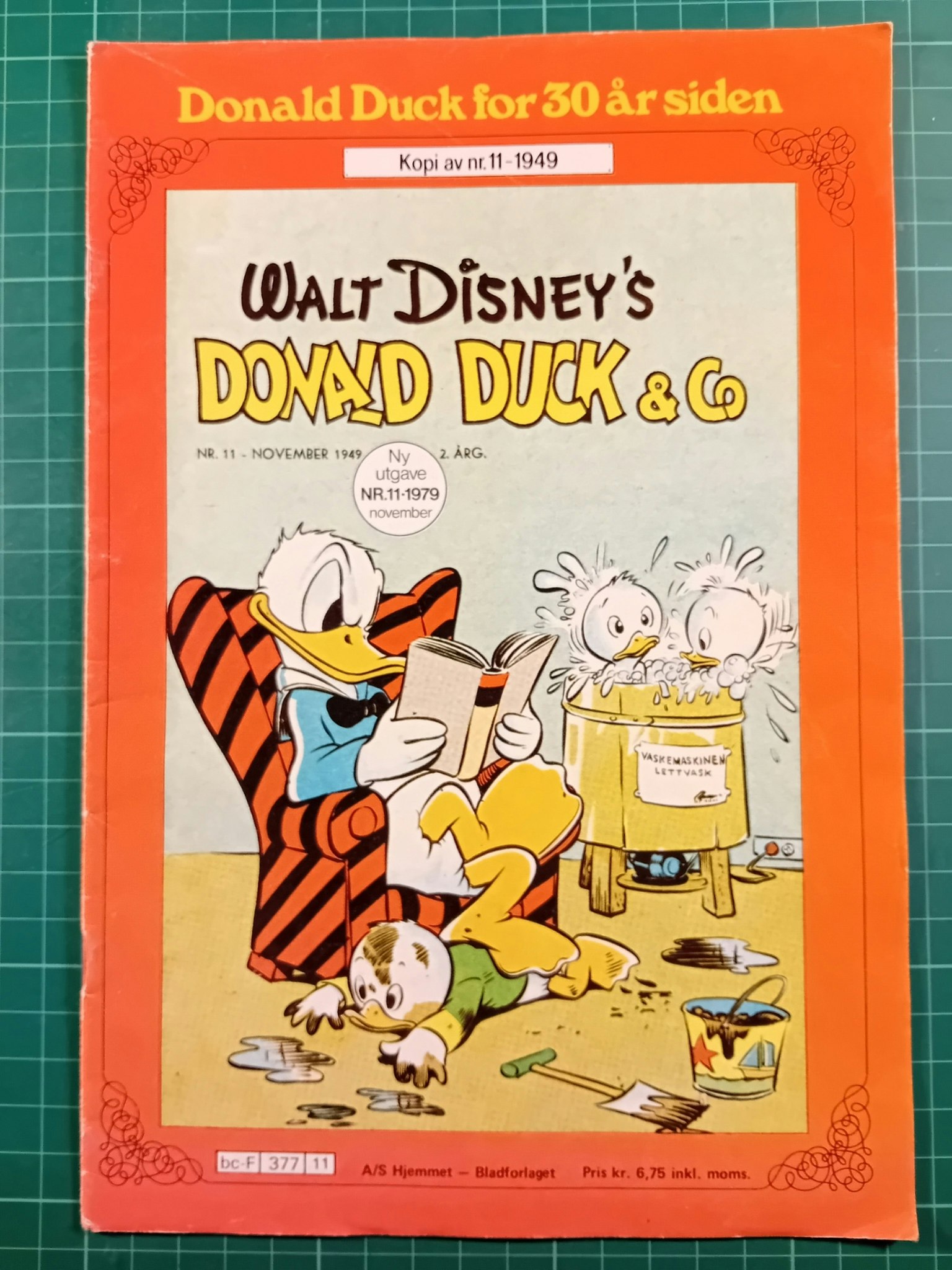 Donald Duck for 30 år siden : Reprint 11-1949