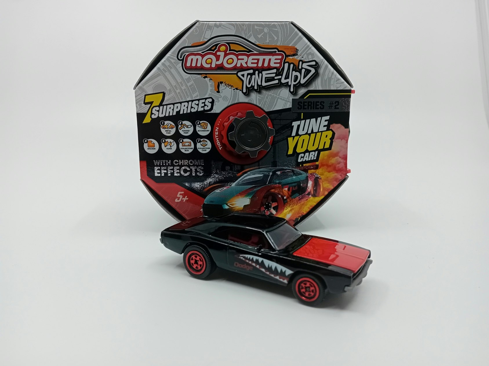 Majorette Tune-up's Serie #2 : Dodge Charger R/T "Rock star"(Cool)