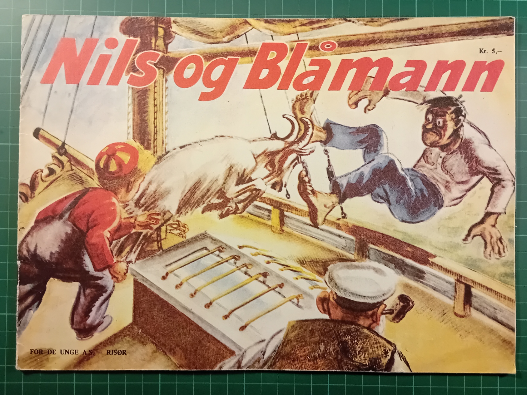 Nils og Blåmann julen1977