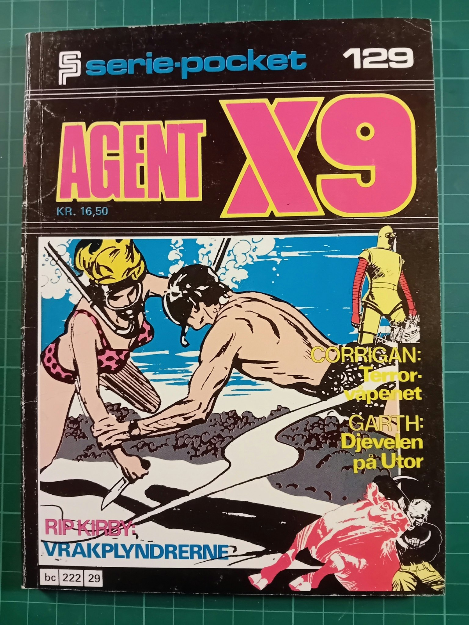 Serie-pocket 129 : Agent X9
