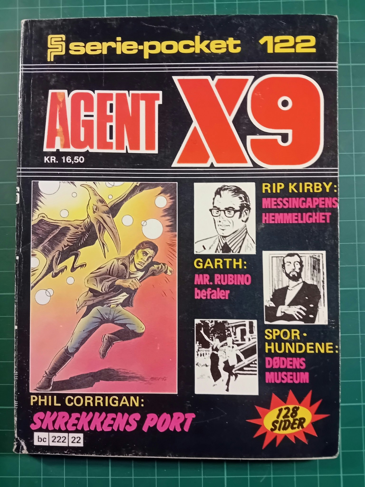 Serie-pocket 122 : Agent X9