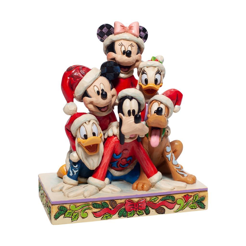 Piled High With Holiday Cheer Mickey and friends
